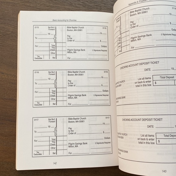 Basic Accounting for Churches A Turnkey Manual by Jack A. Henry (1994) - Picture 8 of 11